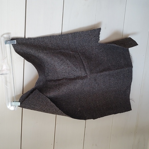 wool tweed scraps For Crafting Clean Remnants. Teddy Ready! Rugs! - Picture 1 of 7